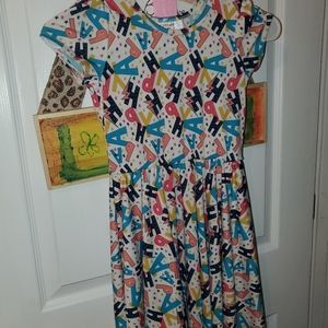 Dot dot smile Happy cap sleeve size 7